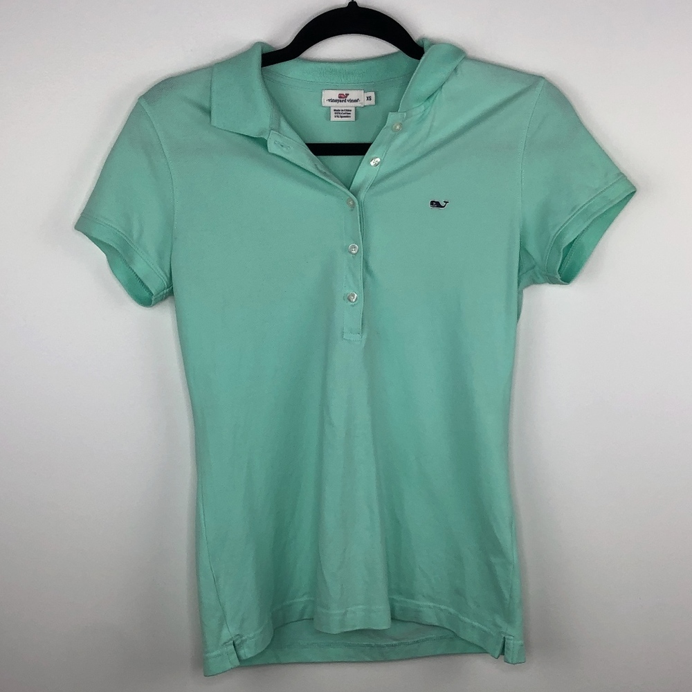 Vineyard Vines Seafoam Green Shirt Xs